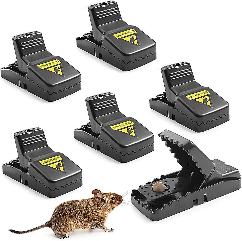 6 Piece Mousetrap, Reusable Mousetrap, Mouse Trap, Plastic Mouse Trap