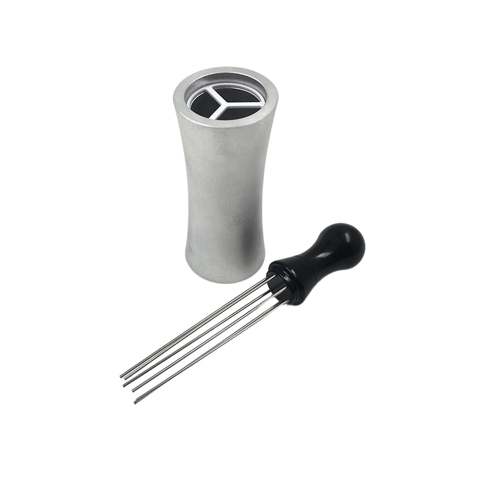 Coffee Tamper Distributor Distribution for Kitchen, Bar Silver