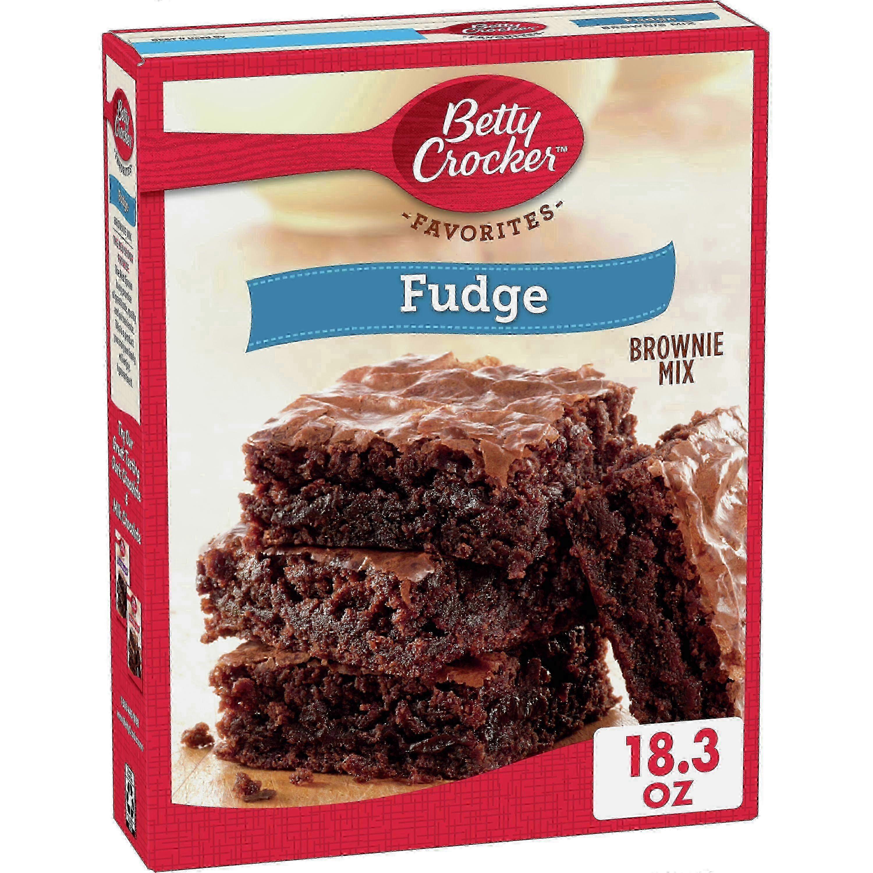 Betty Crocker Fudge Brownie Mix, Οικογενειακό μέγεθος, 18.3 ουγκιά