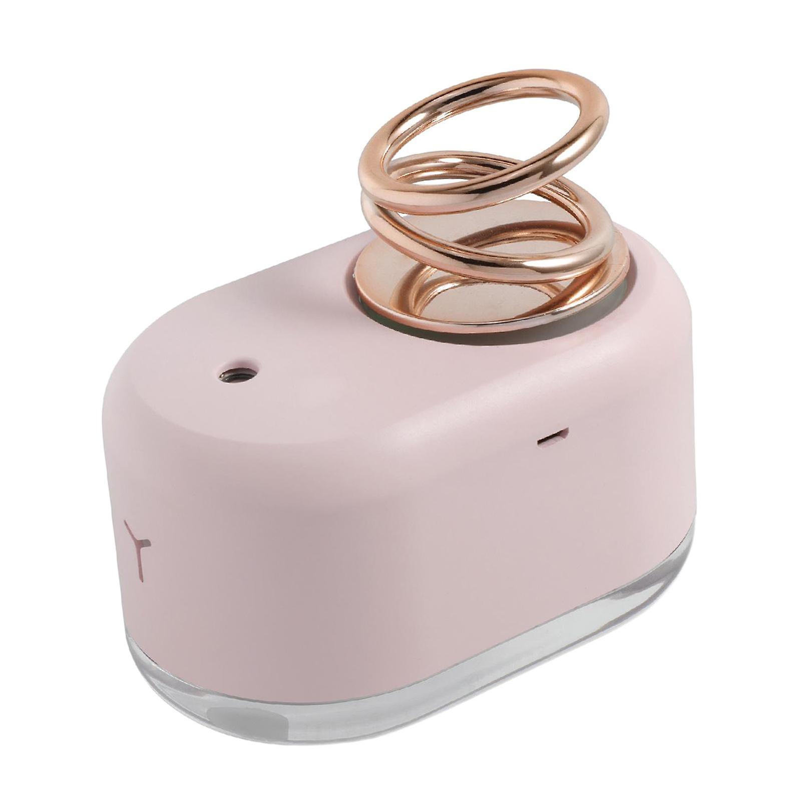 LED LIGHT UP Air Oil Aroma Diffuser Humidifier Essential Purifier Pink