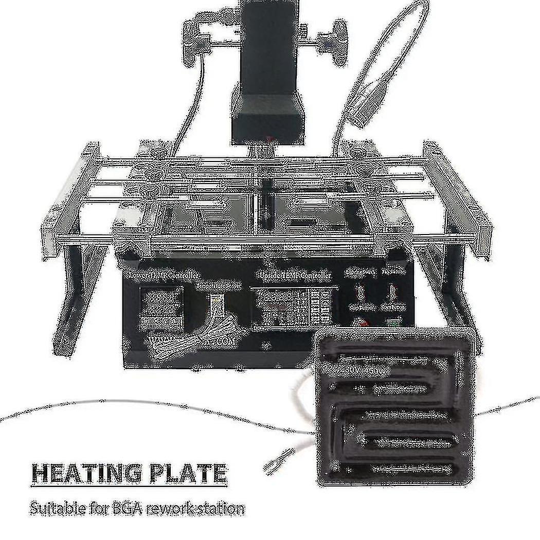 80x80mm 450w Płyta grzewcza na podczerwień do stacji Bga Ir6000 Ir6500 Ir-pro-