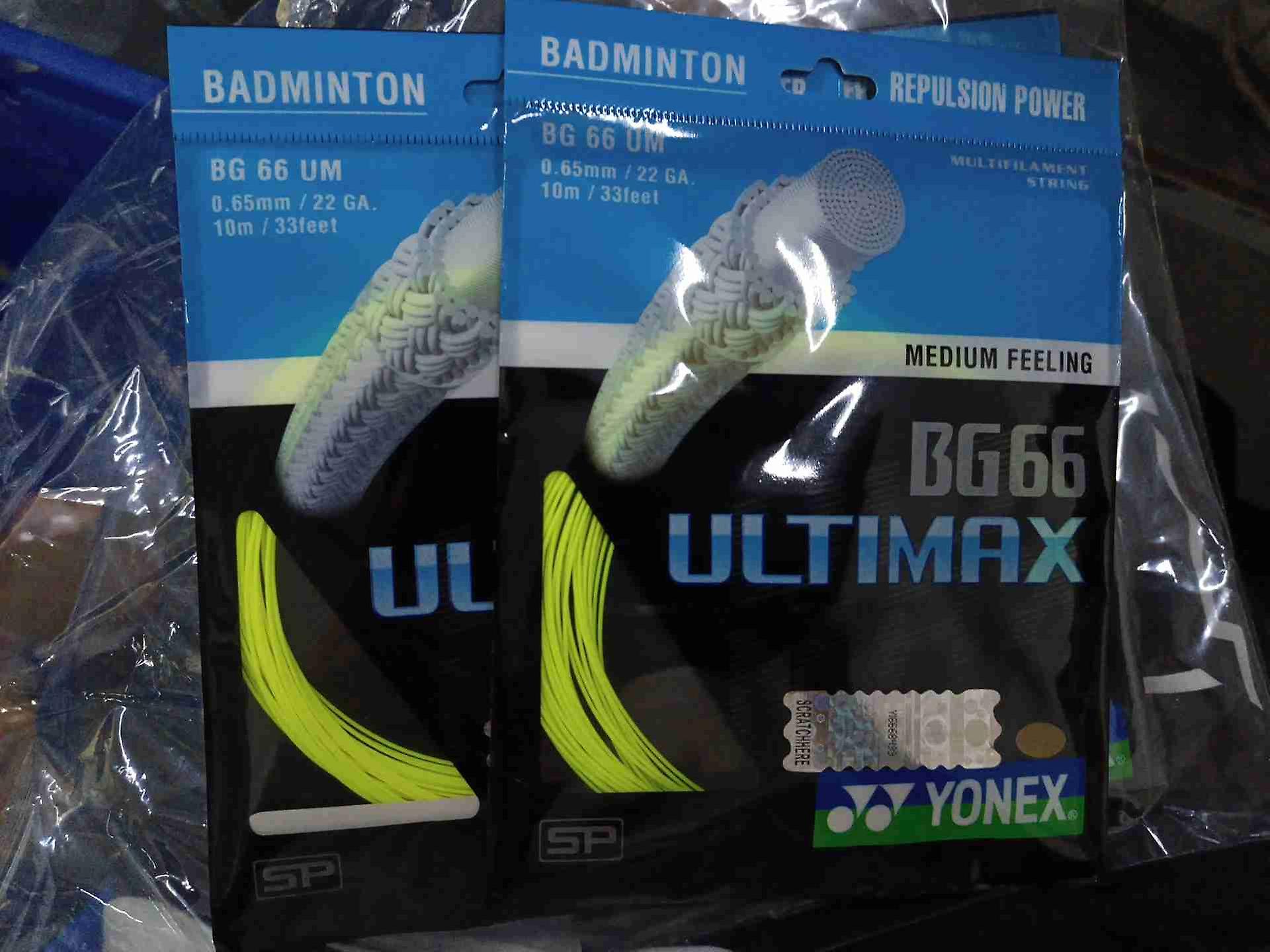 Hard Feeling Badmintons Raquette String Haute Flexibilité Remplacement Fil Badmintons Fournitures