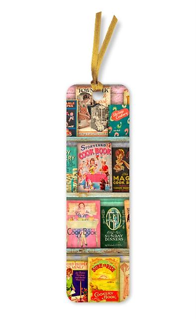 Aimee Stewart Vintage Cook Book Library Bookmarks Pack Of 10 by Flame Tree Publishing Bookmark Book