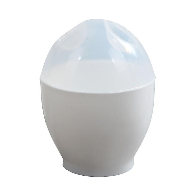4 Pieces Easy Egg Poacher, Egg Cooker, Plastic Egg Poacher, Microwave Egg Cooker, Reusable Nonstick Microwave Egg Poacher with Lid, for Cooking Poach