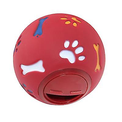 14Cm Red Rotary Switch Snack Ball, Pet Molar Toy Az12346
