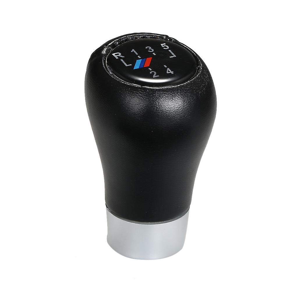 Car Gear Shift Knob Shifter 5 Speed Leather