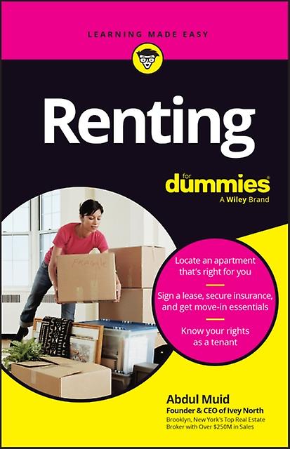 Renting For Dummies by Abdul Ivey North Muid Paperback