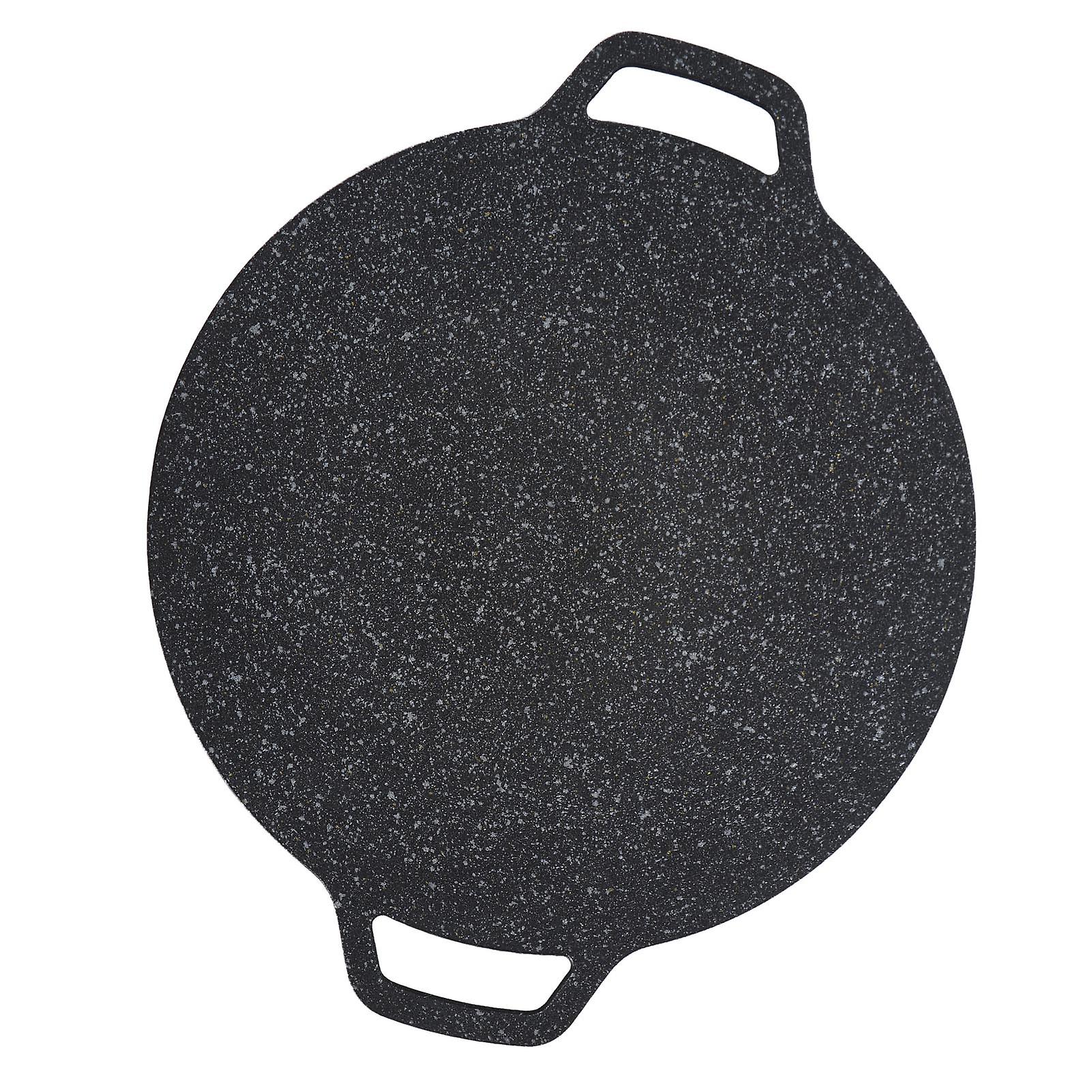 34cm Korean Style Smokeless Barbecue Round Griddle Plate