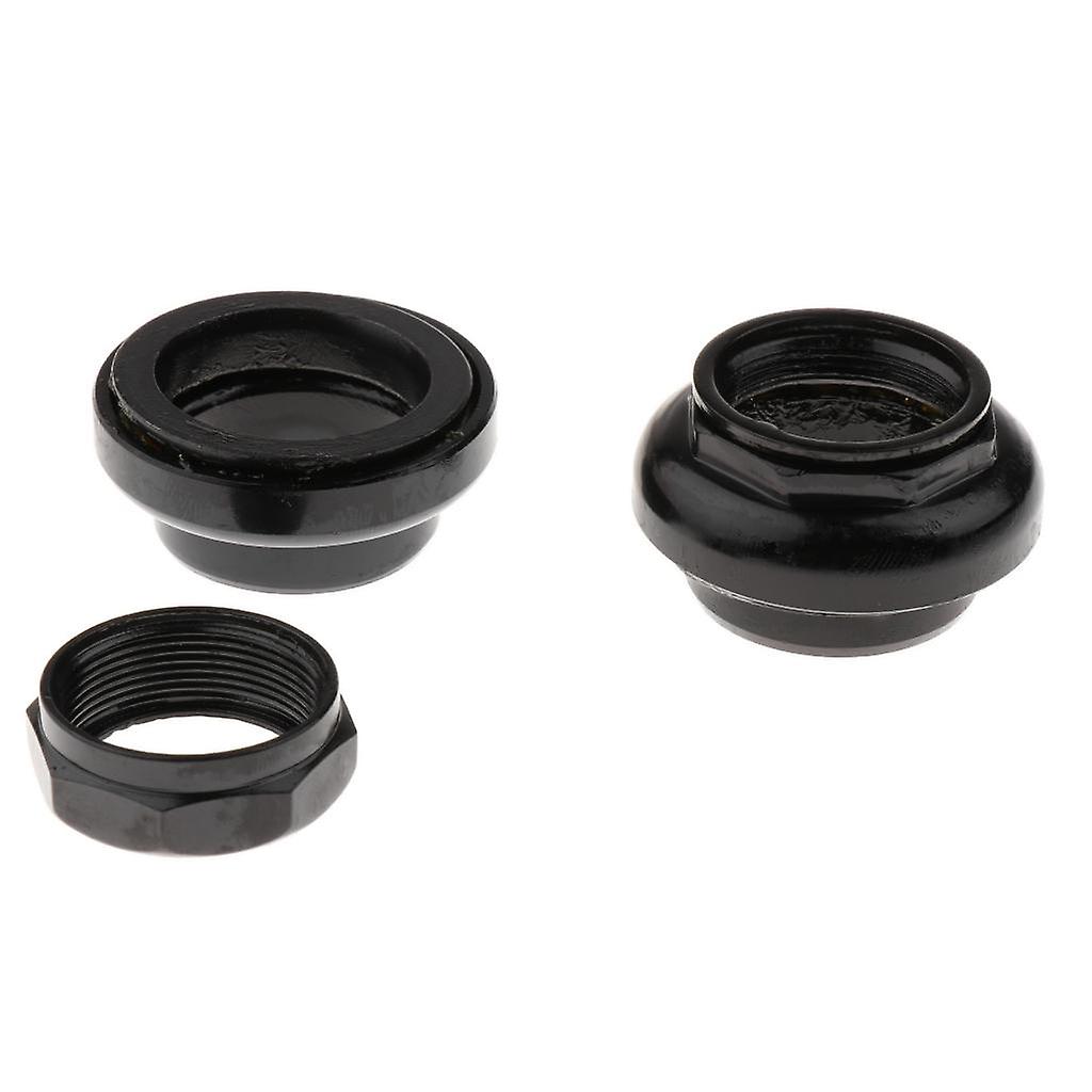 Cykelcykel Headset Gevindløst hovedsæt Lejer Headset Sort