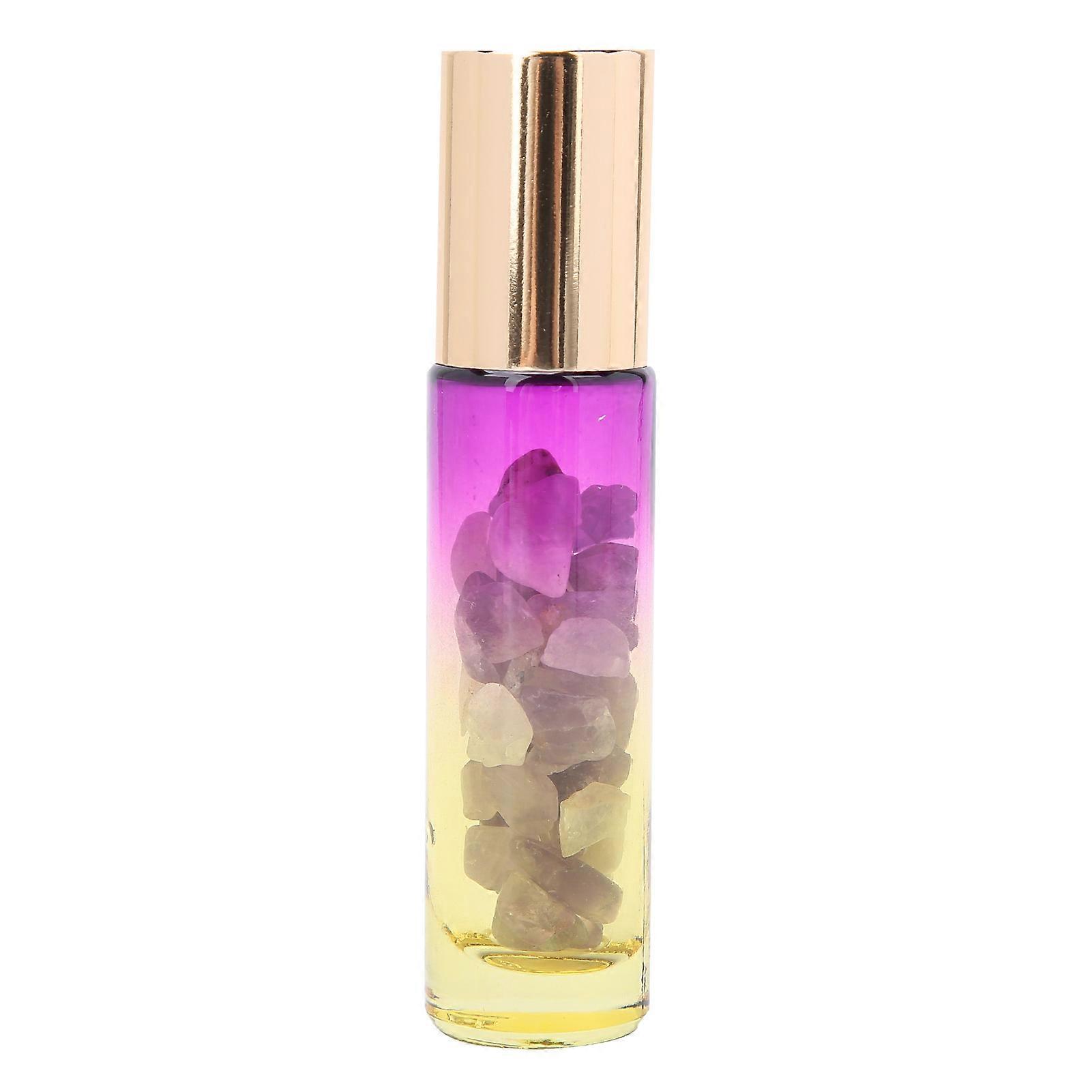 Glass Roller Bottle 10ml Essential Oil Container Red Yellow