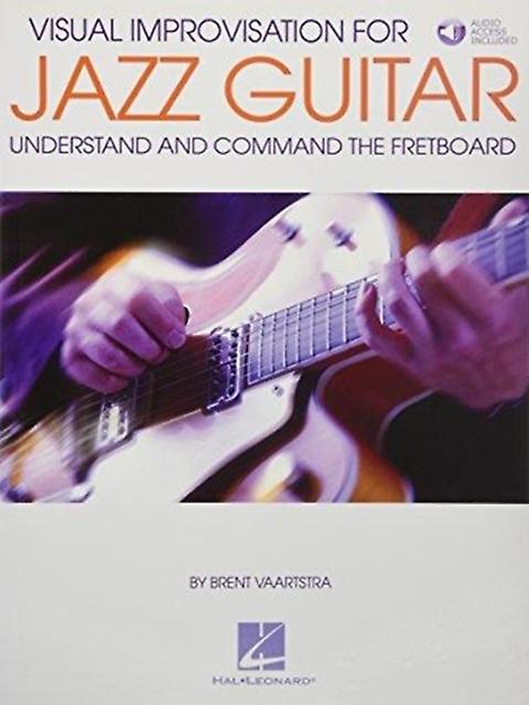 Visual Improvisation For Jazz Guitar by Brent Vaartstra Book Book