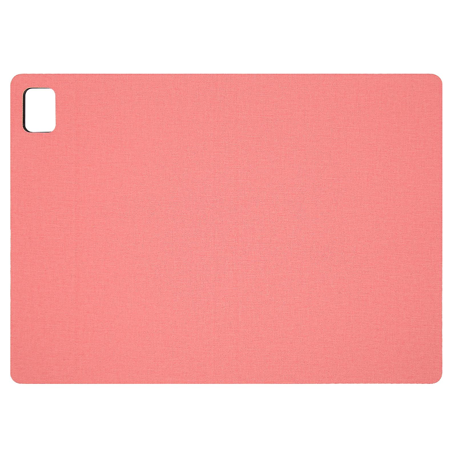 Tablet Case for Tab 12 Pink Multi-Angle Adjustment PU Leather Drop Proof Cover