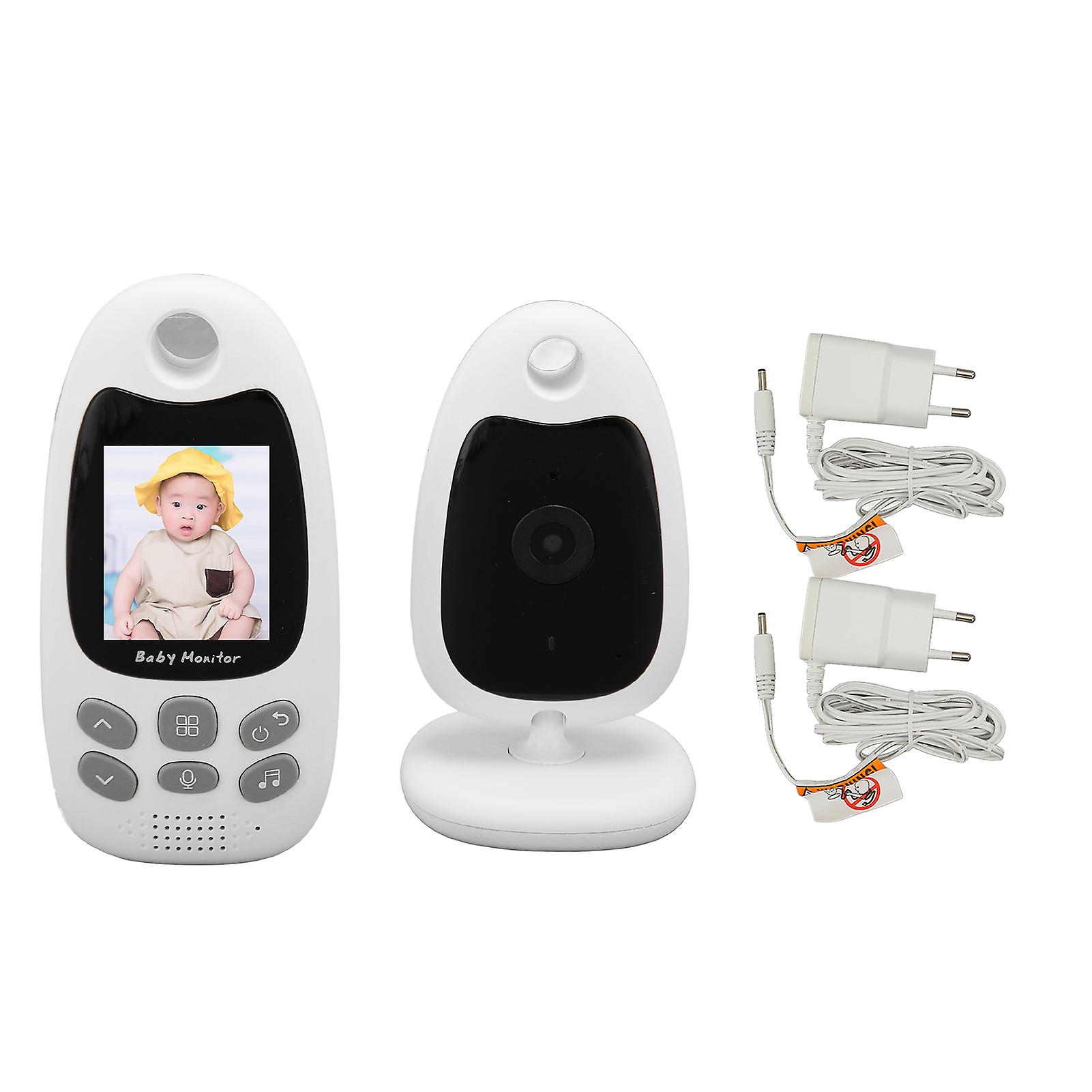 Secure Video Baby Monitor with 2-Way Talk, Night Vision, Lullabies, and 1000ft Range