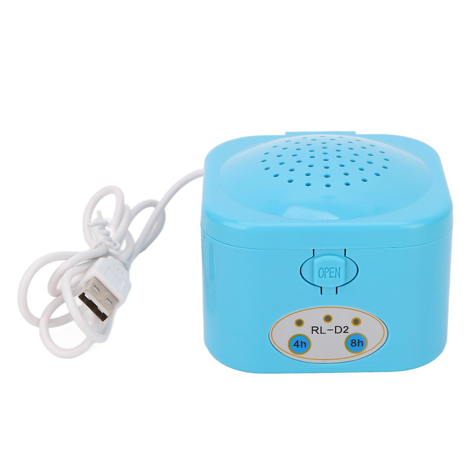 Hearing Amplifier Dryer Dehumidifier Electronic Automatic USB Blue Timer Hearing Amplifier Drying Box 