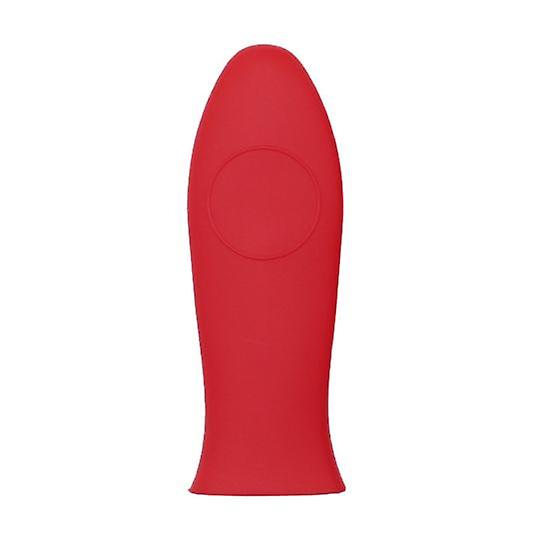 Silicone Pot Handle Cover Heat Potholder Skillet for Cast Iron Resistant Flexible Rubber Sleeve