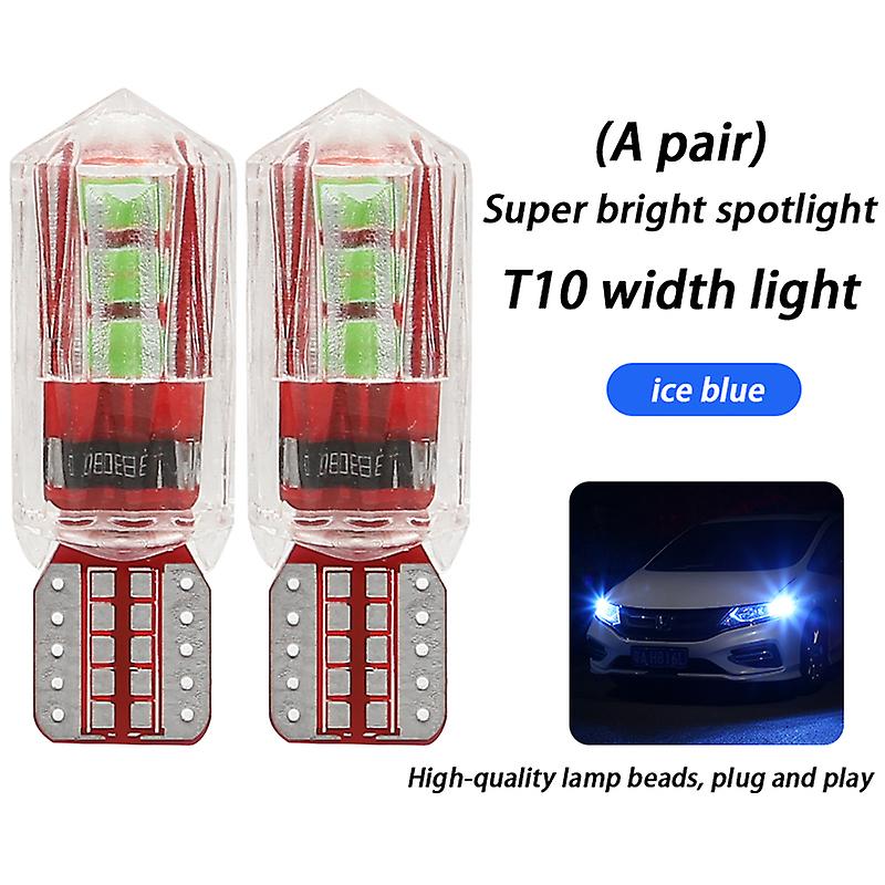 Width light modified car led lens t10 small light bulb super bright car exterior lights running lights general wholesale h11 h7