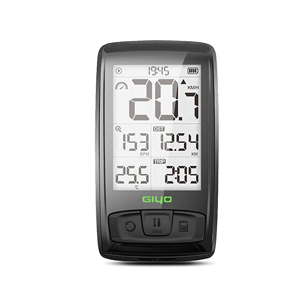 Giyo Bike Computer Backlight Lcd Automatic Display Waterproof Wireless Bluetooth Bike Speedometer And Odometer