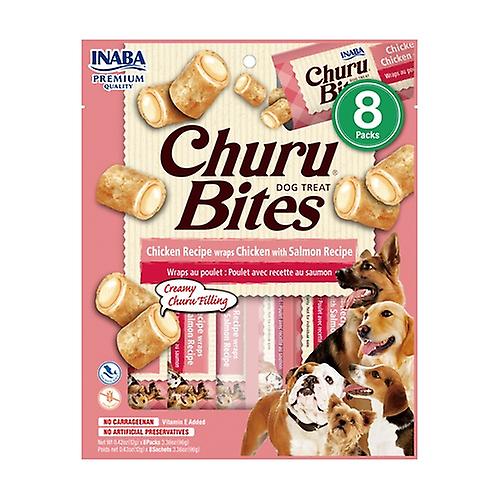 Churu Bites chicken and salmon recipe for dog 3 sticks of 10g (Chicken - Salmon - Fish - Meat)