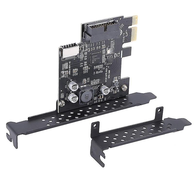 PCI-E 1X To USB 3.2 GEN1 5Gbps 20Pin Front Panel Header (To Type-C Front Panel Header) Front Panel C