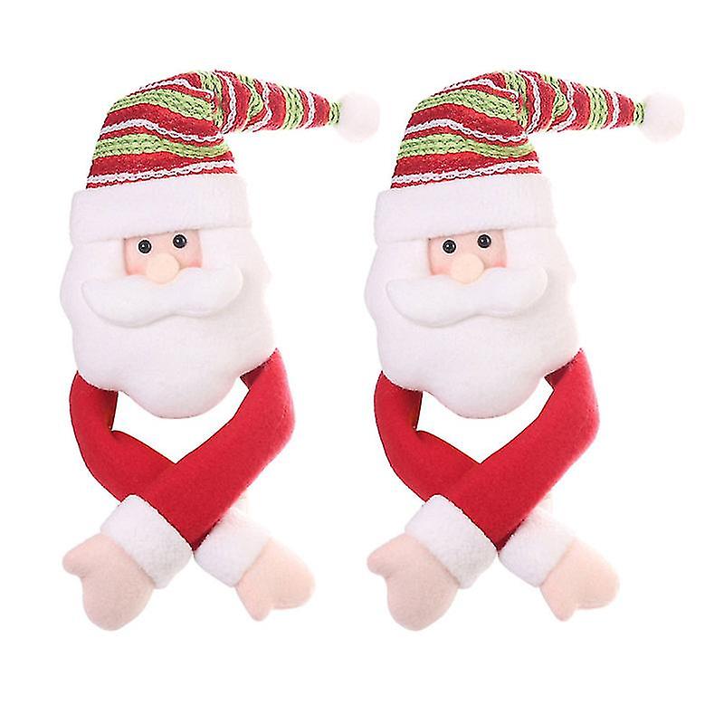 2pcs Christmas Champagne Cover