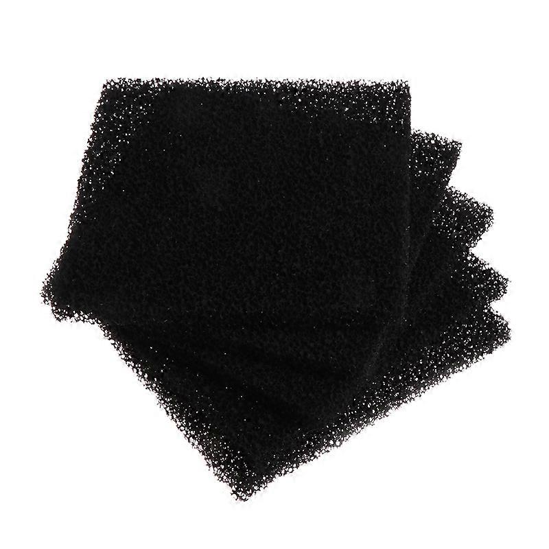 5 Pack Fish Tank Filter Media Activated Carbon Sponge Replacement Foam Pad