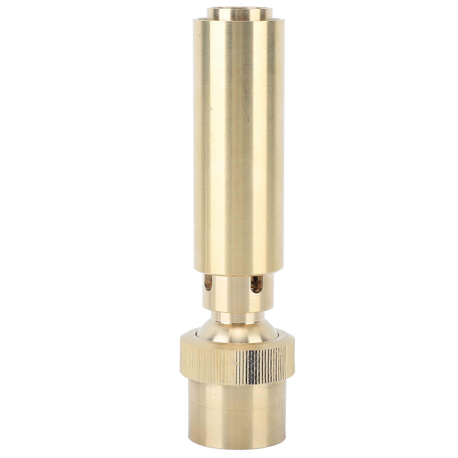 Springbrunnendüse Messingsäule Brunnendüsenköpfe Brunnenausrüstung für Gartenteich G1,5 in