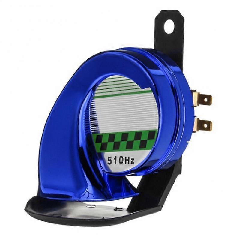 אופנוע מכונית קרניים עמיד למים 12v 130db חילזון אוויר צופר אופנוע צופרים סירנה צליל חזק עבור משאית אופנוע סירה מכונית ~ 9974