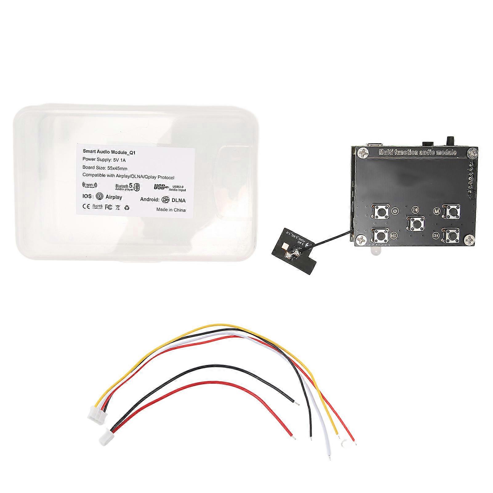 Audio Receiver Board Wireless 2 In 1 Smart Audio Receiver For Audio System Diy Speakers