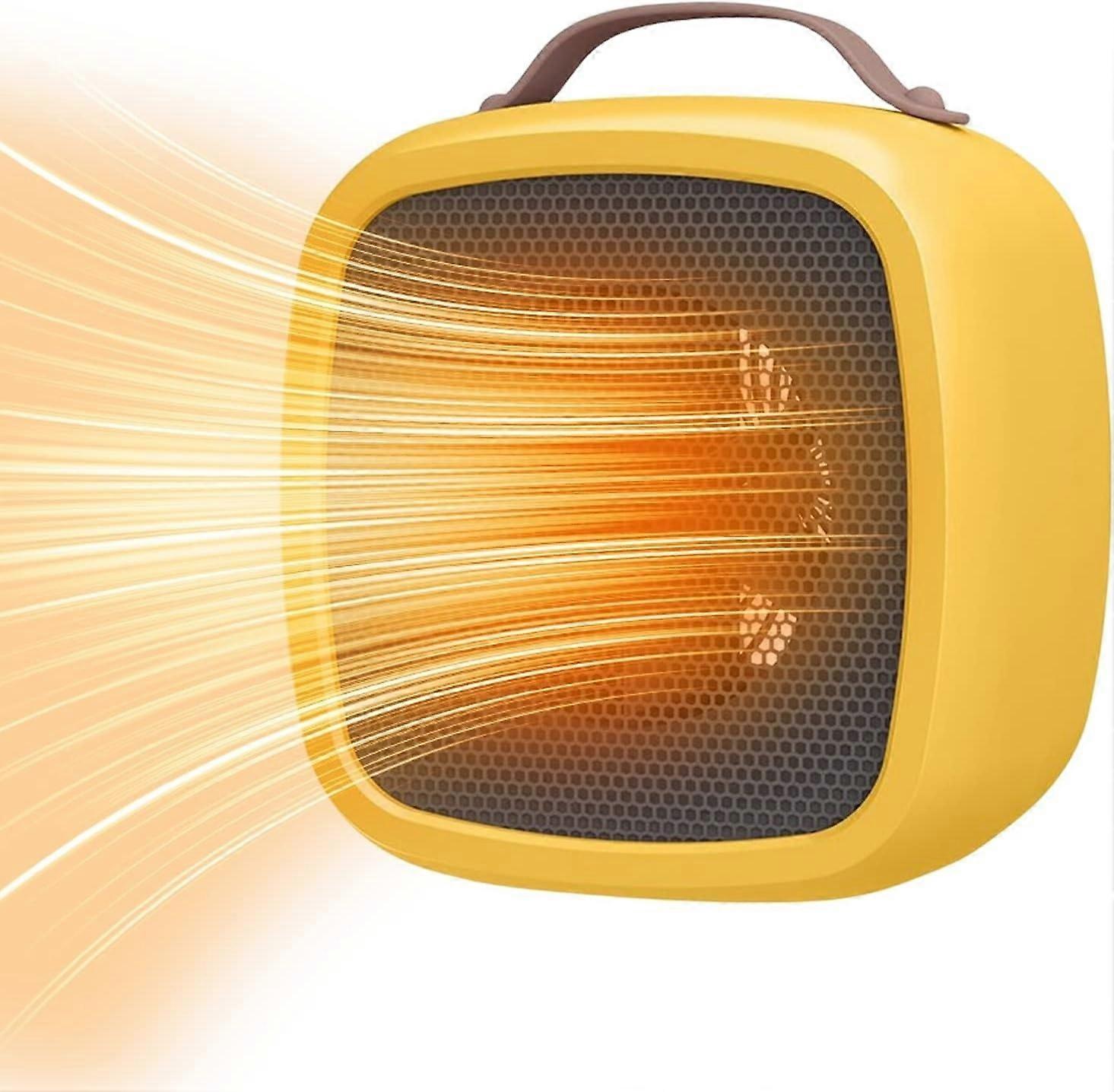 Space Heater, Portable Electric Heaters, Fast Heating Ceramic Heater Quiet Heat with 7 Safety Protec