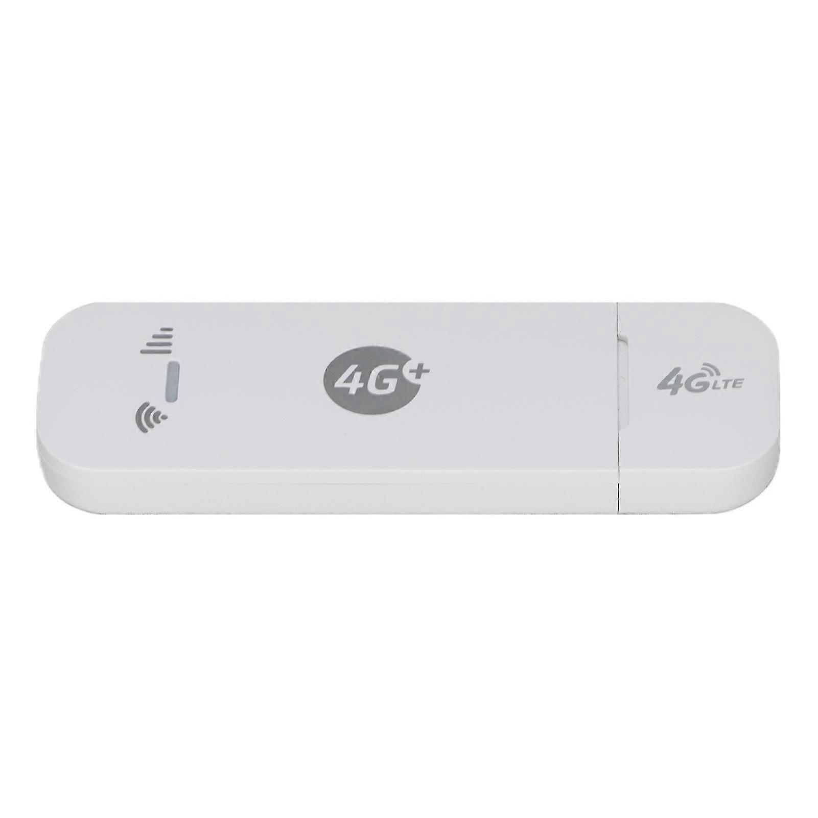 Network Adapter Wireless Strong Signal Wide Coverage Area Easily Use USB U8 Wifi ModemWhite-YM