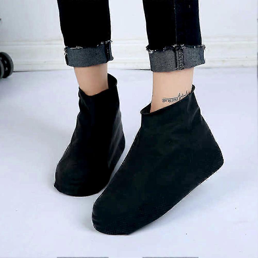 Waterproof Shoe Covers Non- Slip Latex Shoe Protectors For Rainy And Snowy
