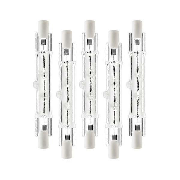 5-pack R7s 118mm 300w 230v,r7s Halogen Linear Light