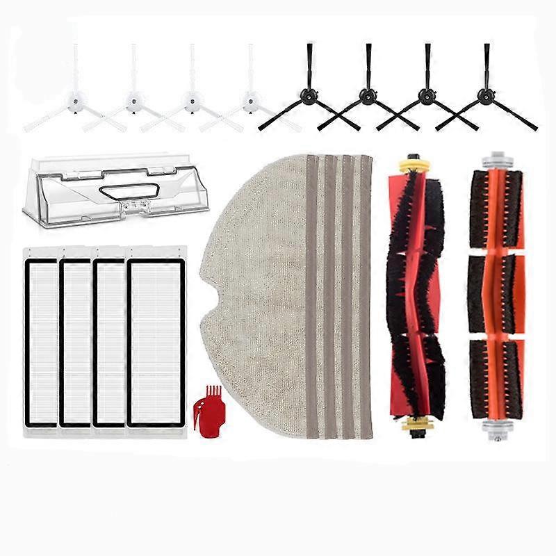 Suitable For Stone Sweeping Robot Accessories S50/S51/S55/T4/T6/T7 Pro Main Side Brush Filter Cloth