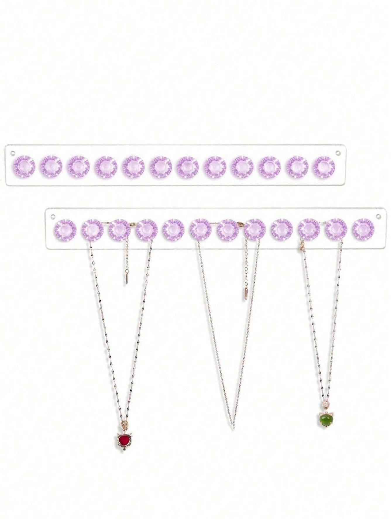 ネックレス用ジュエリーオーガナイザースタンドブレスレットイヤリング1個