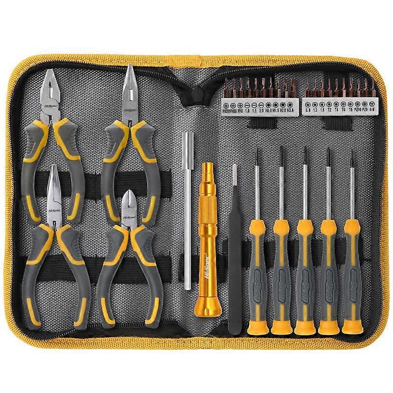 Screwdriver and screwdriver set, portable and durable (32-piece set)