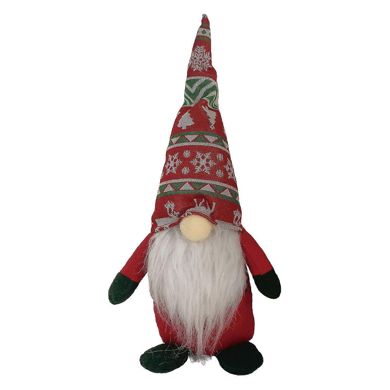 Xmas Gnome Dolls Ornament No Fading And Good Elasticity Suitable For Centerpiece Decor