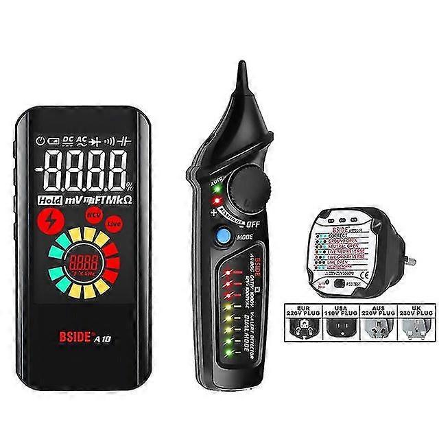 Non-contact voltage detector indicator avd06 profession smart test pencil live/phase wire breakpoint ncv continuity tester