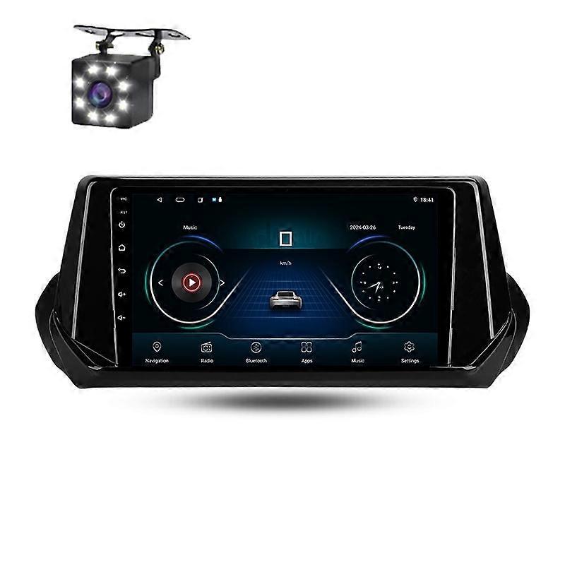 Android Auto Car Radio Multimedia For Peugeot 2008 II 2 2019 - 2021 Wireless Carplay Navigation GPS