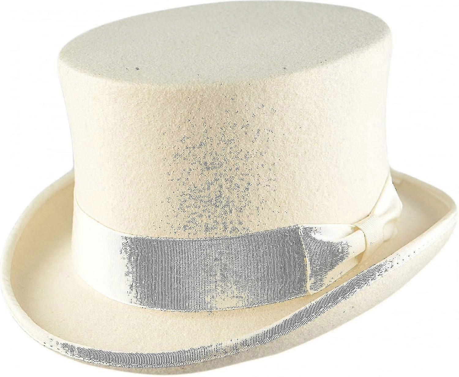 Hand Made Wool Top Hat Satin Lined Small To Xxl