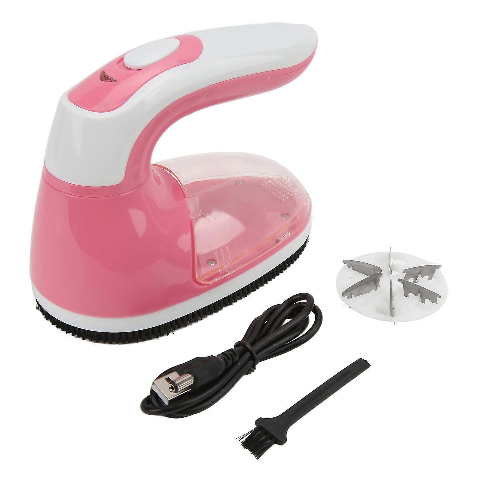 Sweater Shaver 6 Blades Rotation Handle Quick Shaving Effort Saving Detachable Design Wide Application Fabric ShaverPink