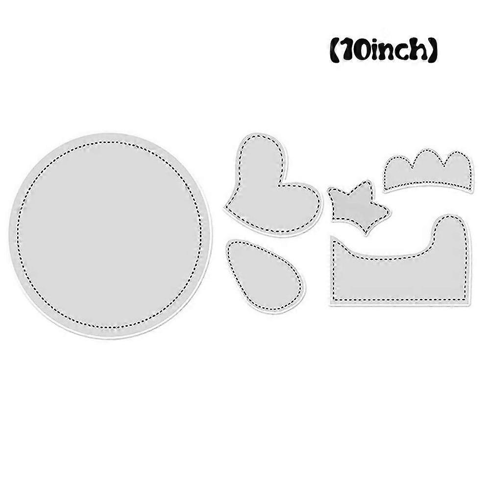 Easter Chicken Basket Template DIY Crafts Sewing Ruler Practical Sewing Stencil