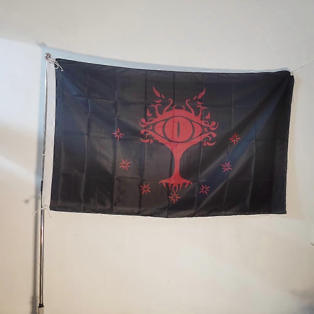 عين من Sauron LOTR مستوحاة من راية العلم داخلي في الهواء الطلق ديكور 90x150 سم بوليستر