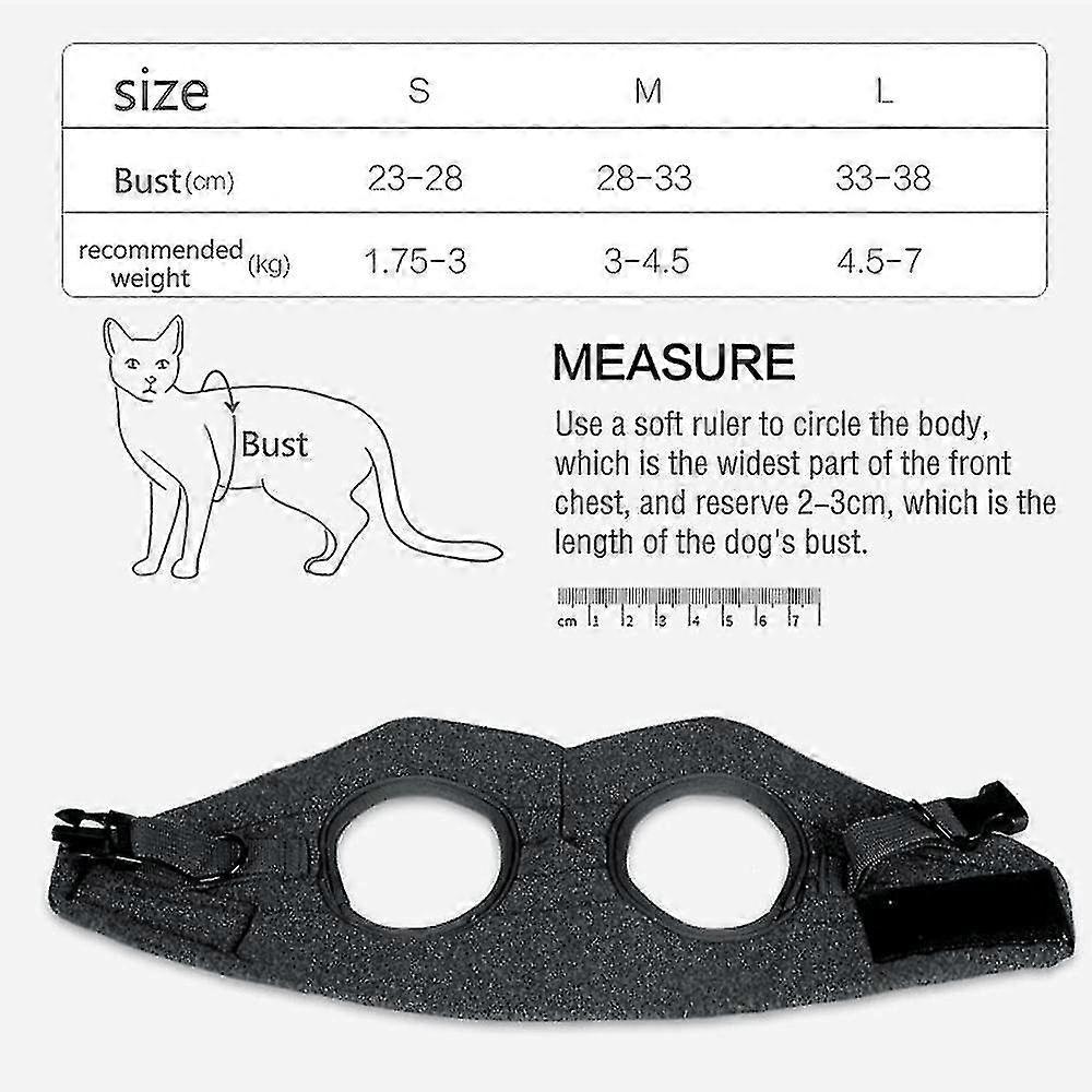 Cat Harness - Cat Harness, Escape Proof, Cat Set, Adjustable Harness For Small