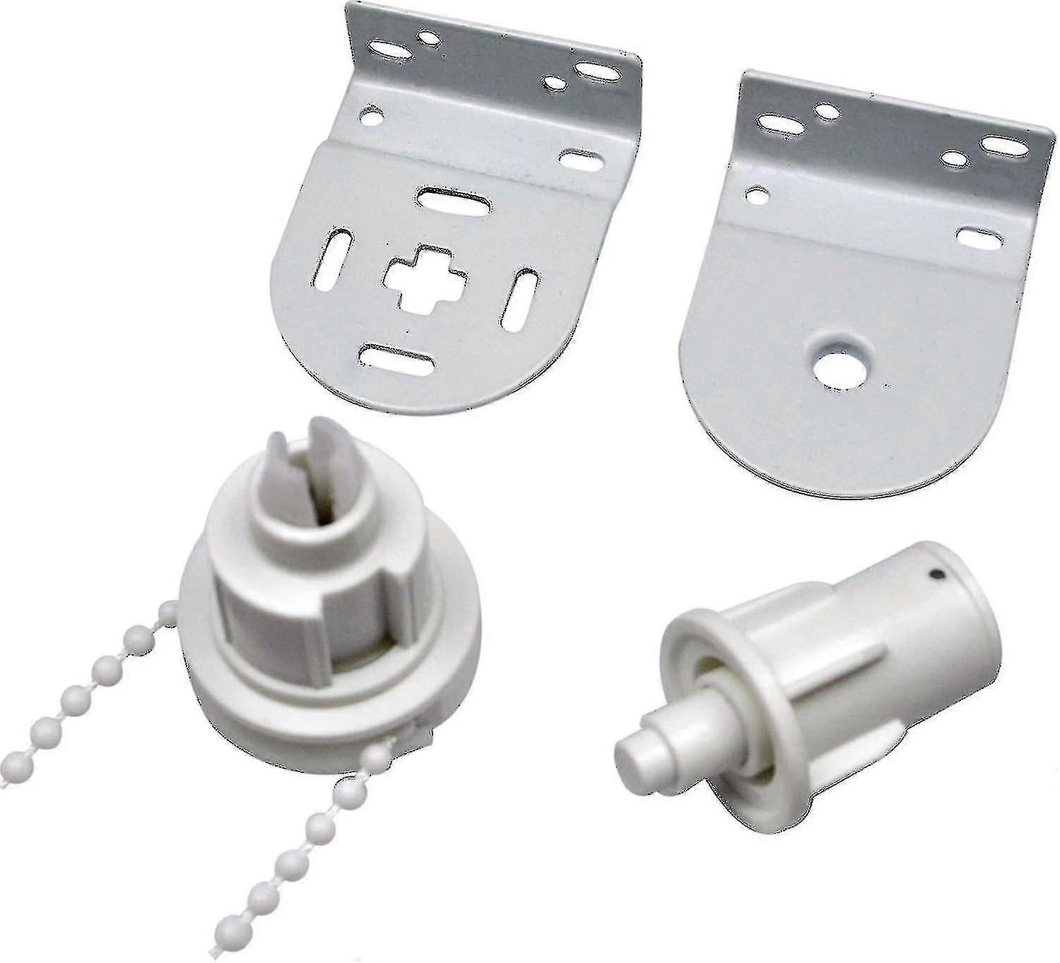 Roller Blind Repair Kit, Complete With 32mm Roller Blind Mechanism, Roller Blind Chain And Metal Bracket For Roller Blind, Maximum Load 5kg Ternel