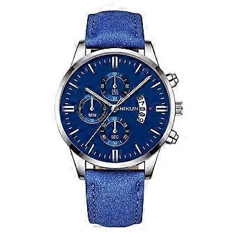 Sleek Minimalist Fashion With Strap Dial Men's Quartz Watch Gift Watch