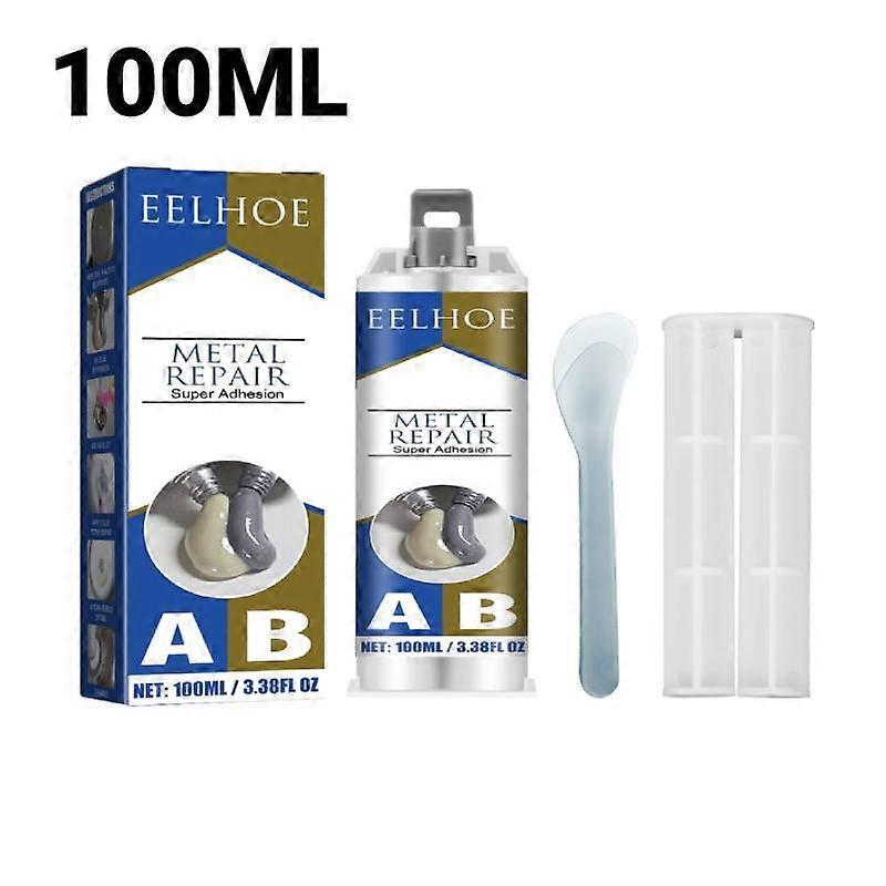 20/50g/100g Metal Repair Paste 2 In1 Industrial A&B Caster Glue Heat Resistant Sealant