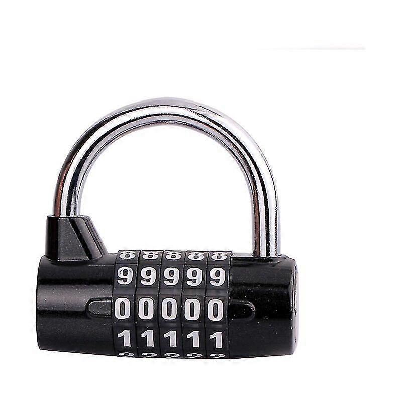 5 Digit Combination Lock, Gym Lock, Resettable Combination Locks