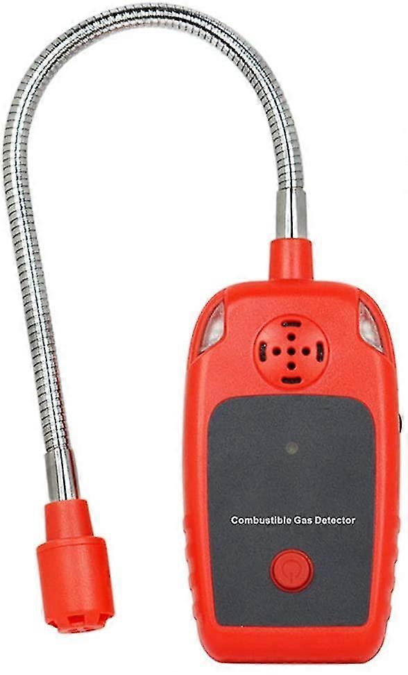Noncombustible Gas Leak Meter Detector - Portable Detector Natural Gas Tester W/ Flexible Neck Sensor