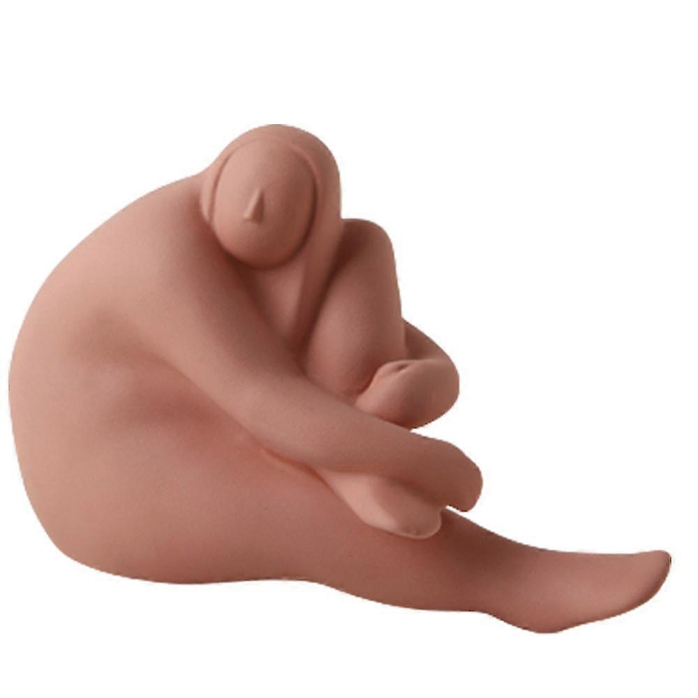 אישה נורדית פסל דמות קרמיקה סלון ביתי קישוט חדר שינה משרד ארון יין Ar