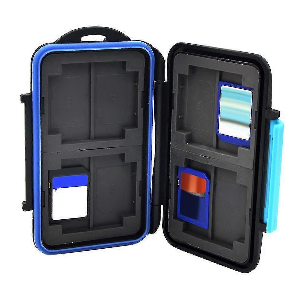 Hard Cases Memory Card Case Holder For 8 X Sd Sdhc Cards Mc